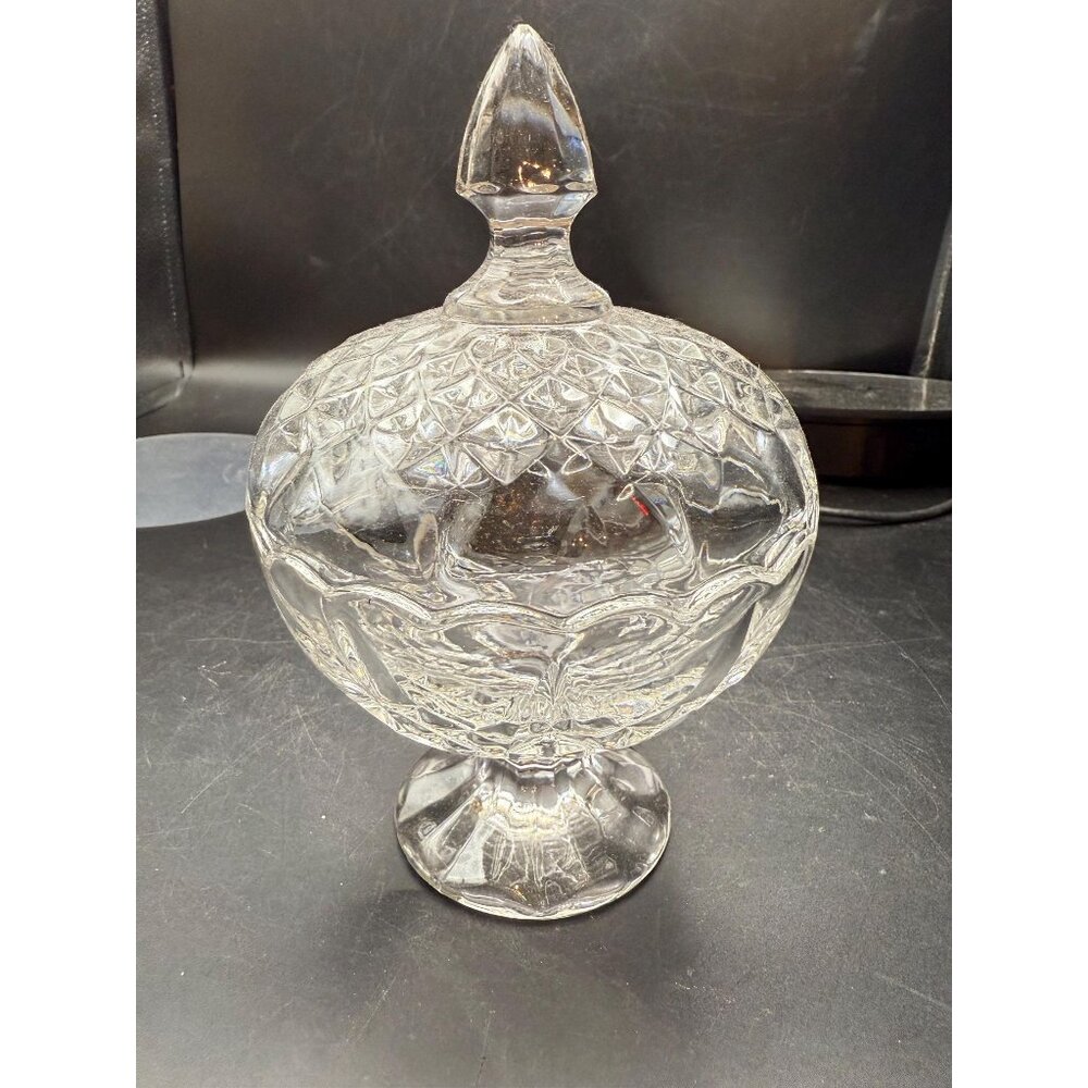 Crystal Candy Dish VTG